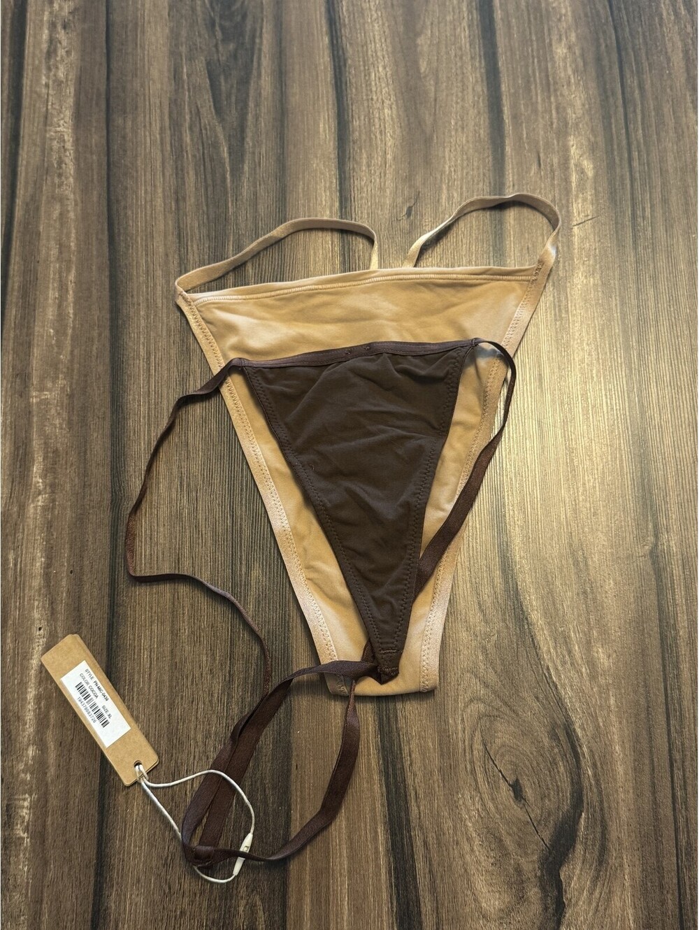 Skims Bundle Of 2 Underwear Brown Size XL